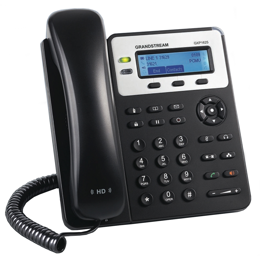 Grandstream 1625, POE, 2 lines basic IP Phone