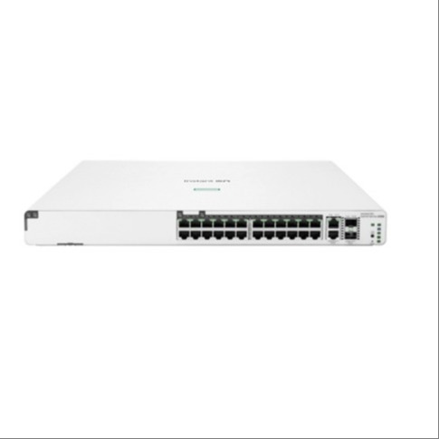 HPE Networking Instant On JL807A, 1960 Series 24 Port Giga POE+ 370W with 2 x 10G SFP+ and 2 x 10G Coper Uplink Port Switch